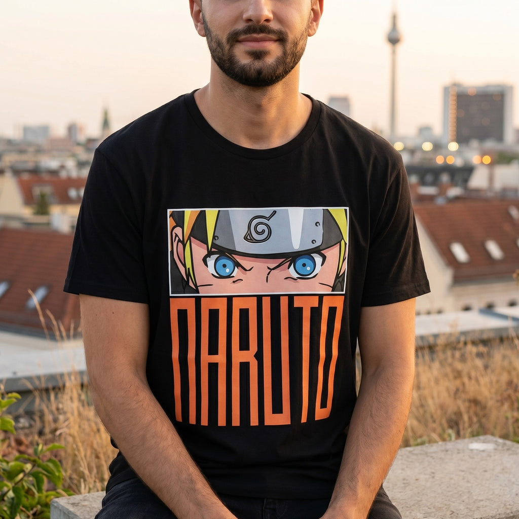 Zdjęcie produktu Naruto - Eyes Koszulka czarna