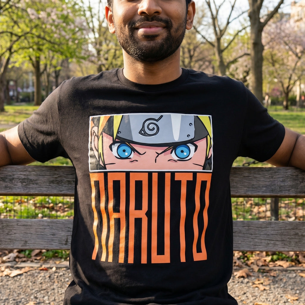 Zdjęcie produktu Naruto - Eyes Koszulka czarna