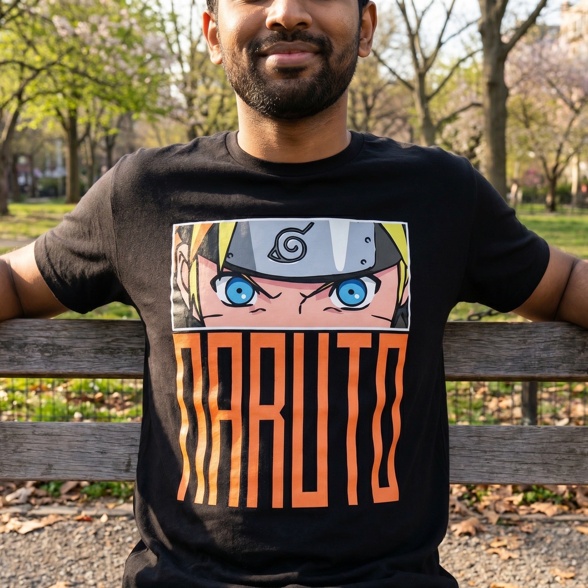Zdjęcie produktu Naruto - Eyes Koszulka czarna
