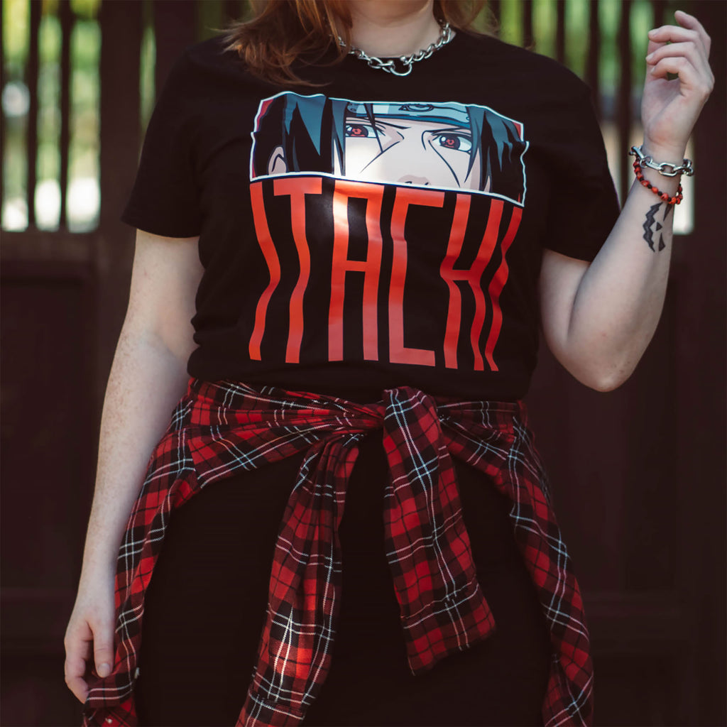 Zdjęcie produktu Naruto - Itachi Eyes T-Shirt czarne