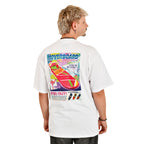 Zdjęcie produktu Powrót do Przyszłości - Oversize T-Shirt Hoverboard Białe