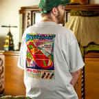 Zdjęcie produktu Powrót do Przyszłości - Oversize T-Shirt Hoverboard Białe