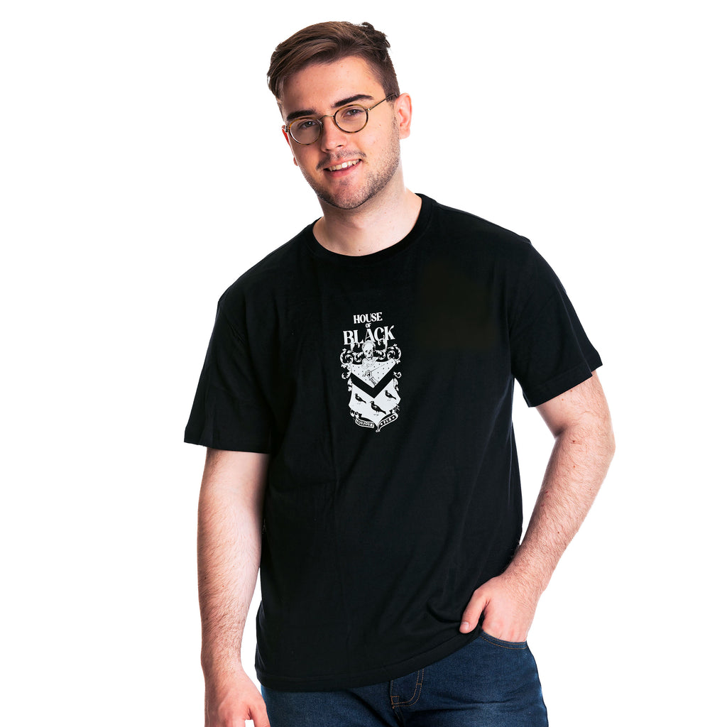 Zdjęcie produktu Harry Potter - House of Black T-shirt czarny