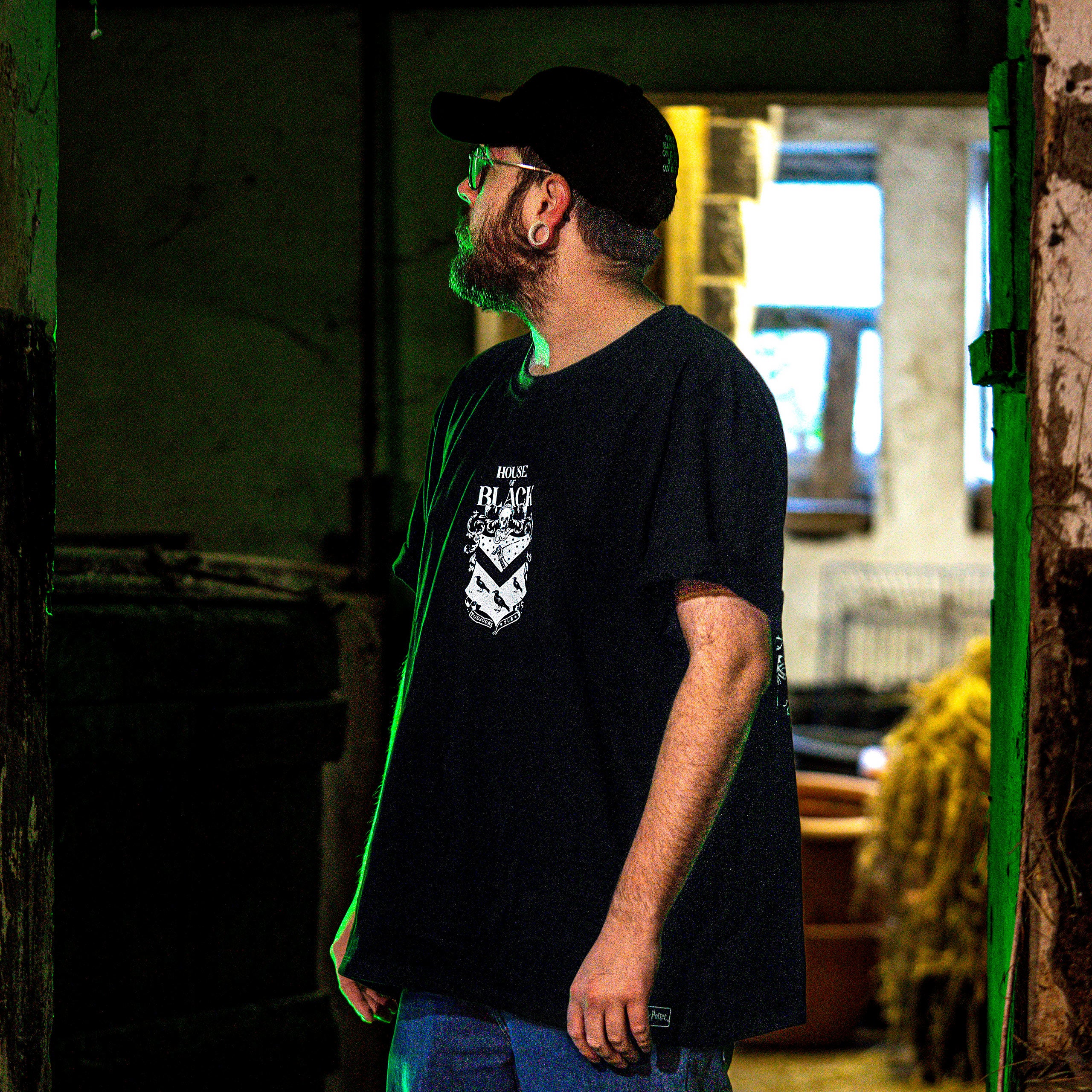 Zdjęcie produktu Harry Potter - House of Black T-shirt czarny