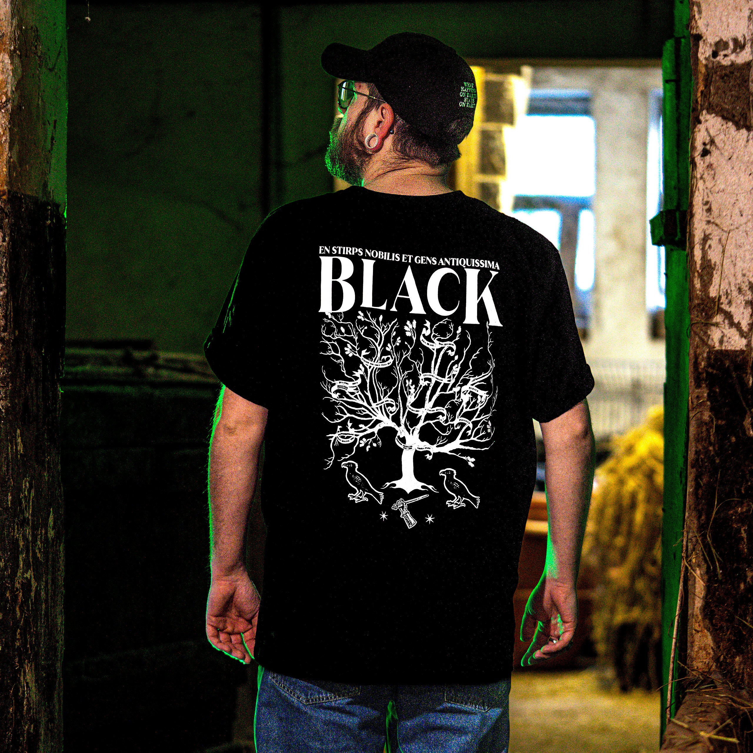 Zdjęcie produktu Harry Potter - House of Black T-shirt czarny
