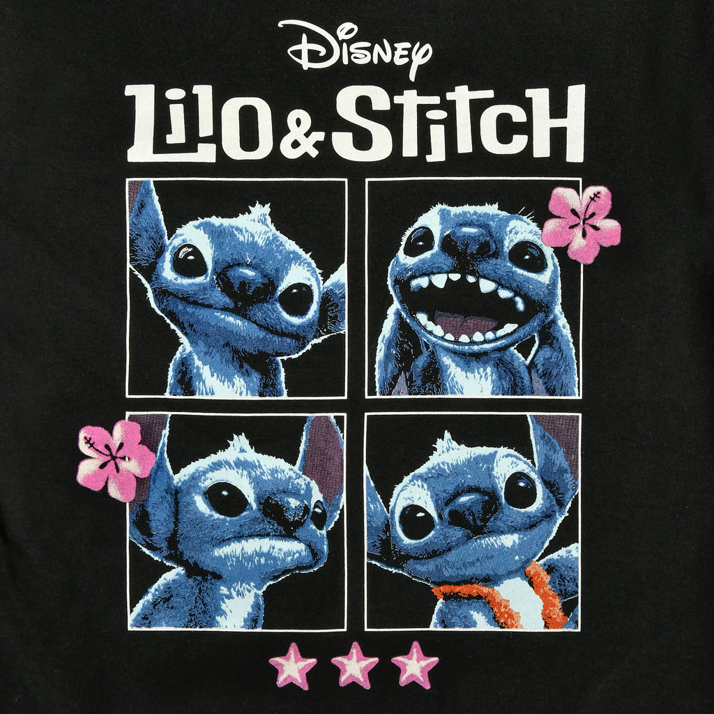 Product image Stitch T-Shirt Women Black - Lilo & Stitch