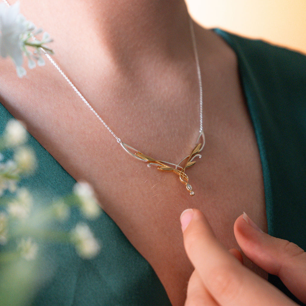 Product image Galadriel Tiara Necklace 925 Sterling Silver - The Lord of the Rings