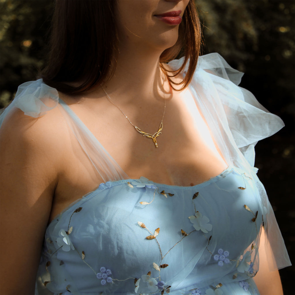 Product image Galadriel Tiara Necklace 925 Sterling Silver - The Lord of the Rings