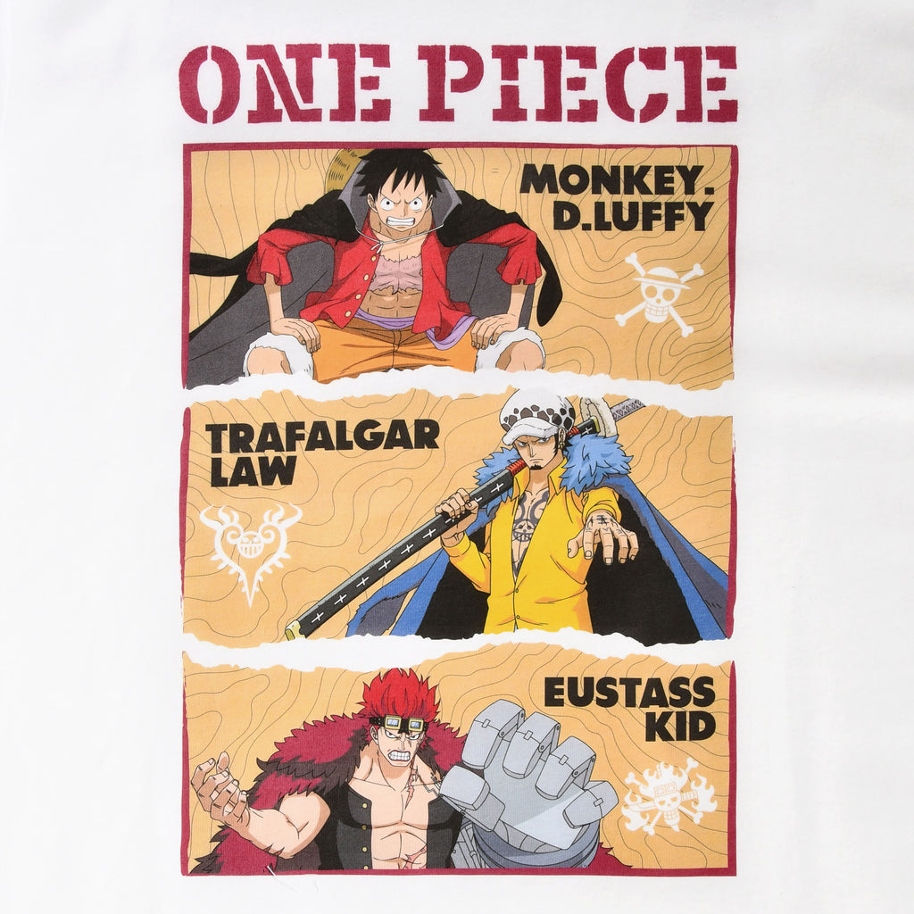 Zdjęcie produktu One Piece - Koszulka z postaciami biała