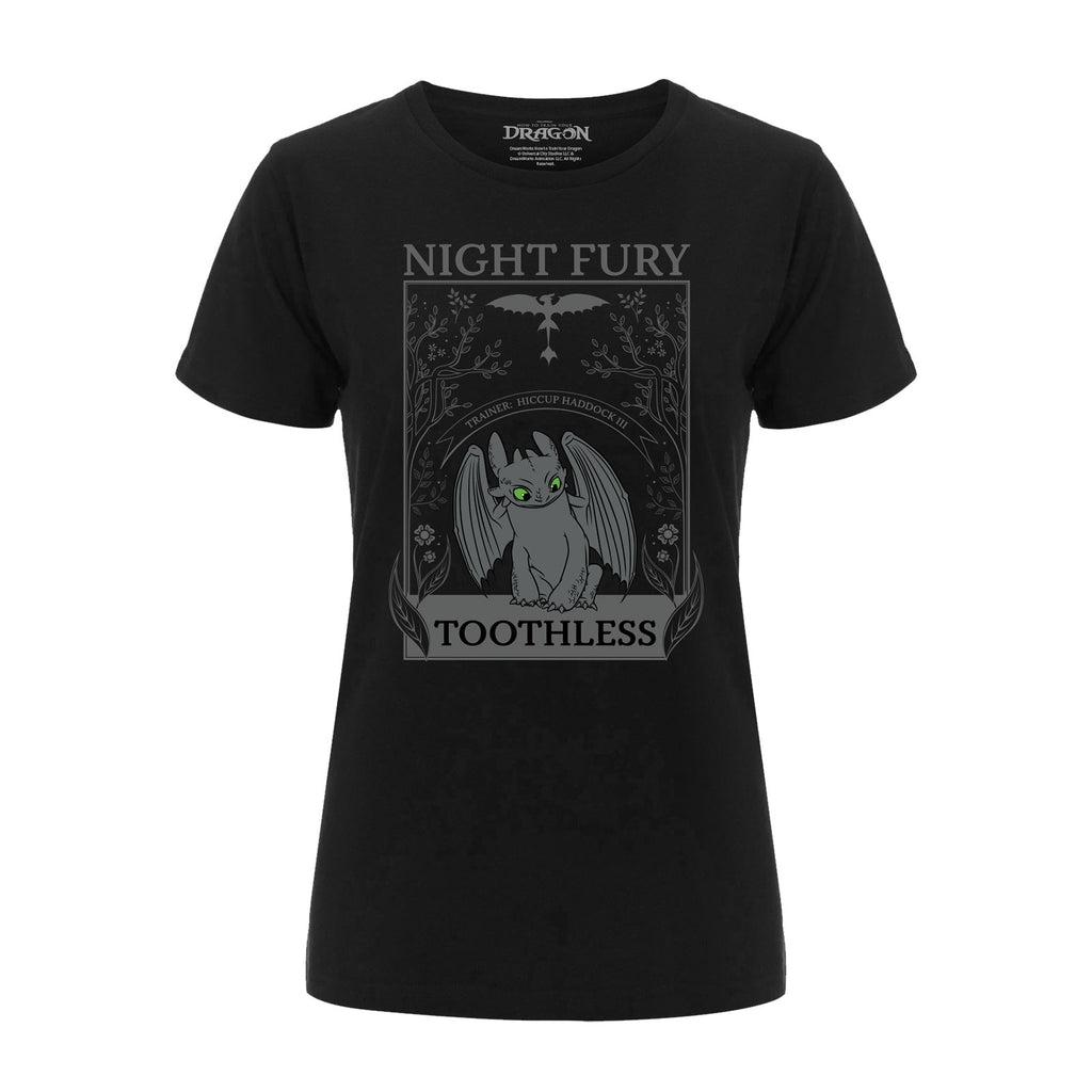 Product image How to Train Your Dragon - Night Fury Women's T-Shirt Black