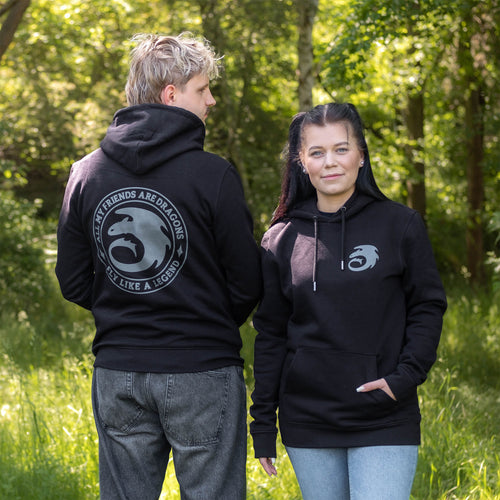 Zdjęcie produktu Jak wytresować smoka - Night Fury Legend czarna bluza z kapturem
