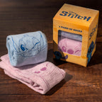 Zdjęcie produktu Zestaw skarpetek Stitch i Angel 2-pak w pudełku prezentowym - Lilo & Stitch