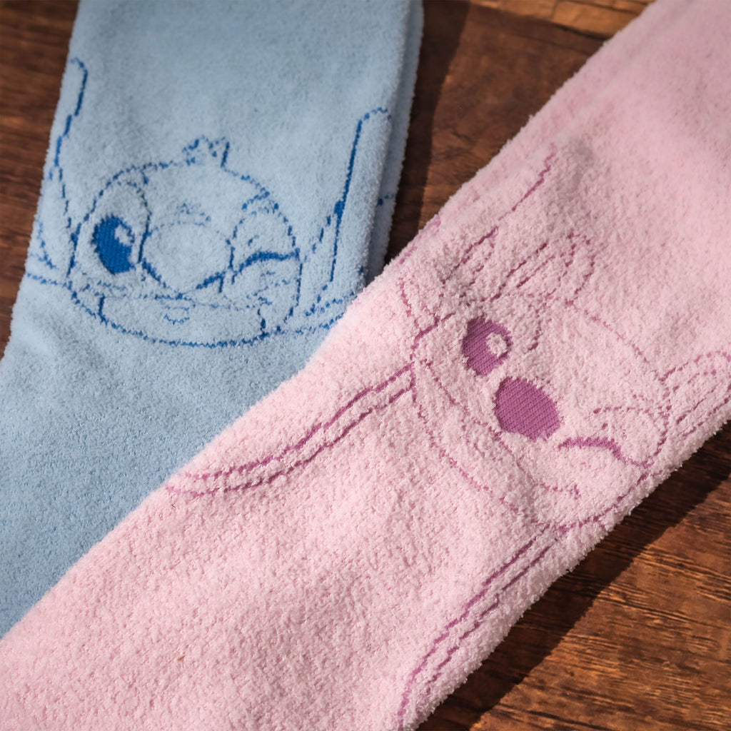 Zdjęcie produktu Zestaw skarpetek Stitch i Angel 2-pak w pudełku prezentowym - Lilo & Stitch
