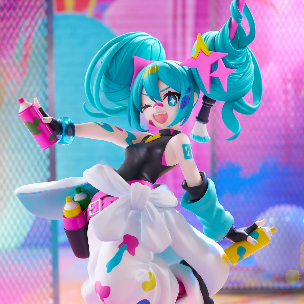 Zdjęcie produktu Hatsune Miku - Miku Paint Girl Trio-Try-iT Figurka