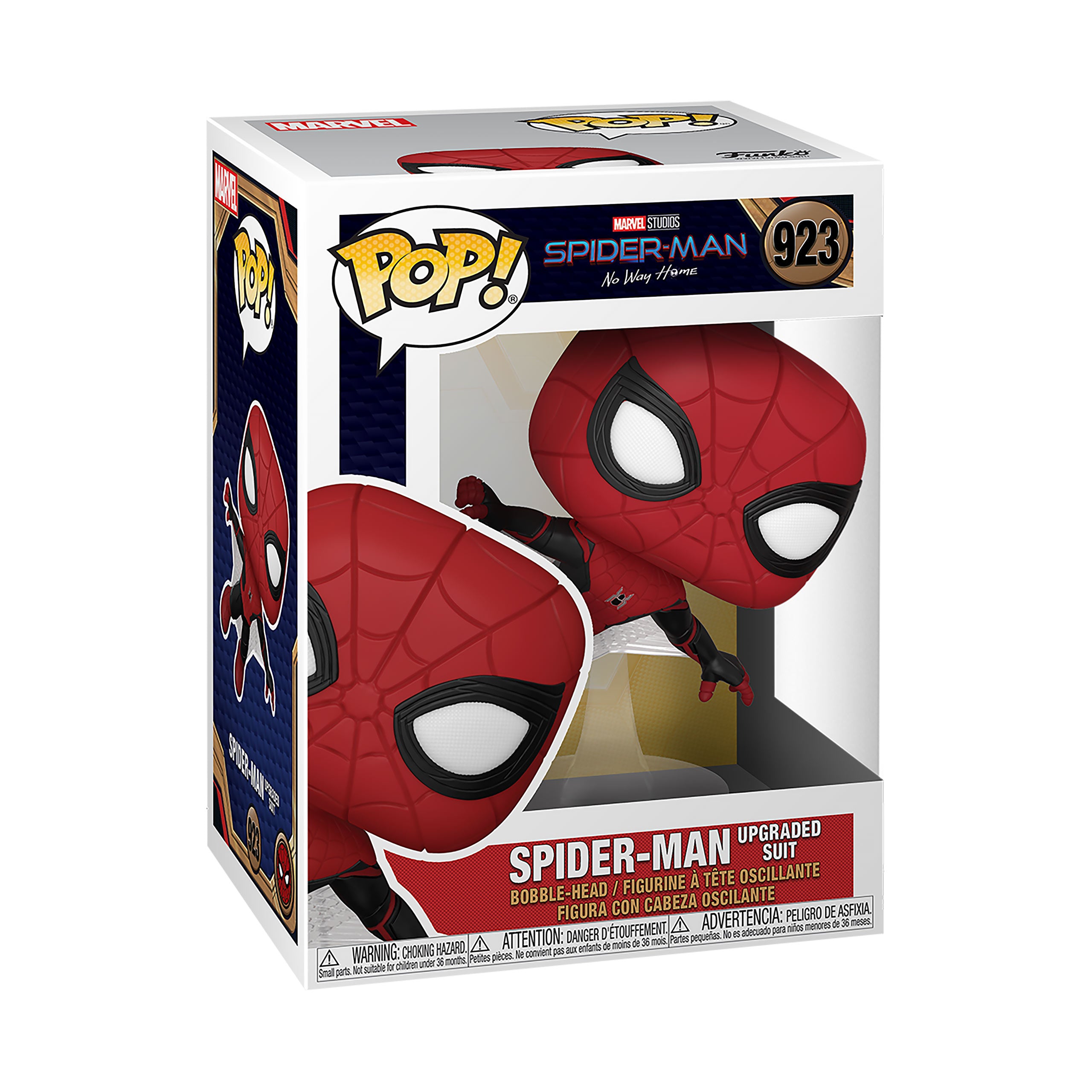 Zdjęcie produktu Spider-Man (Upgraded Suit) - Spider-Man: No Way Home figurka Funko Pop z kiwającą się główką