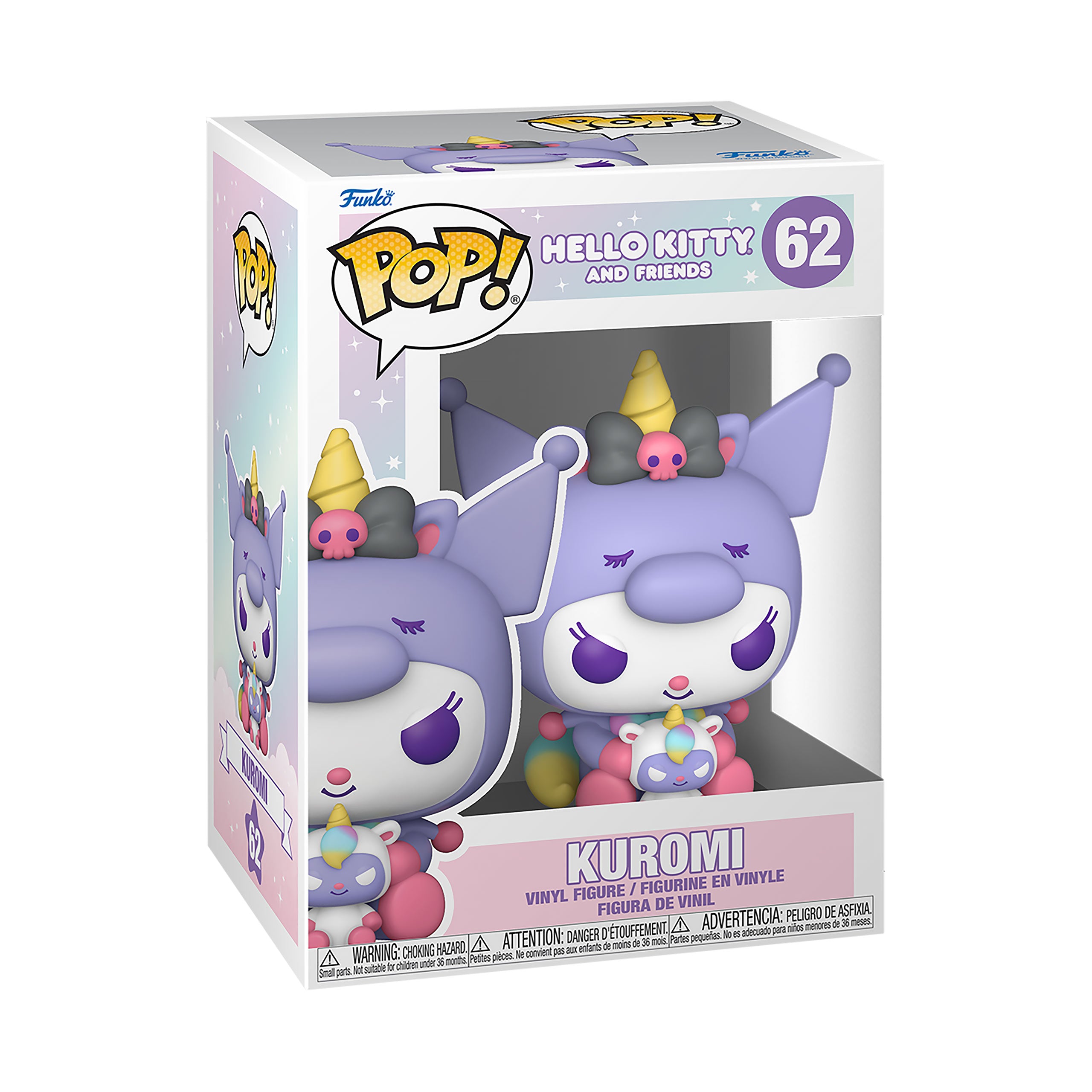 Zdjęcie produktu Sanrio - Kuromi Jednorożec Hello Kitty and Friends Figurka Funko Pop