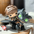 Zdjęcie produktu Jak wytresować smoka - Czkawka z Szczerbatkiem Figurka Diorama Funko Pop