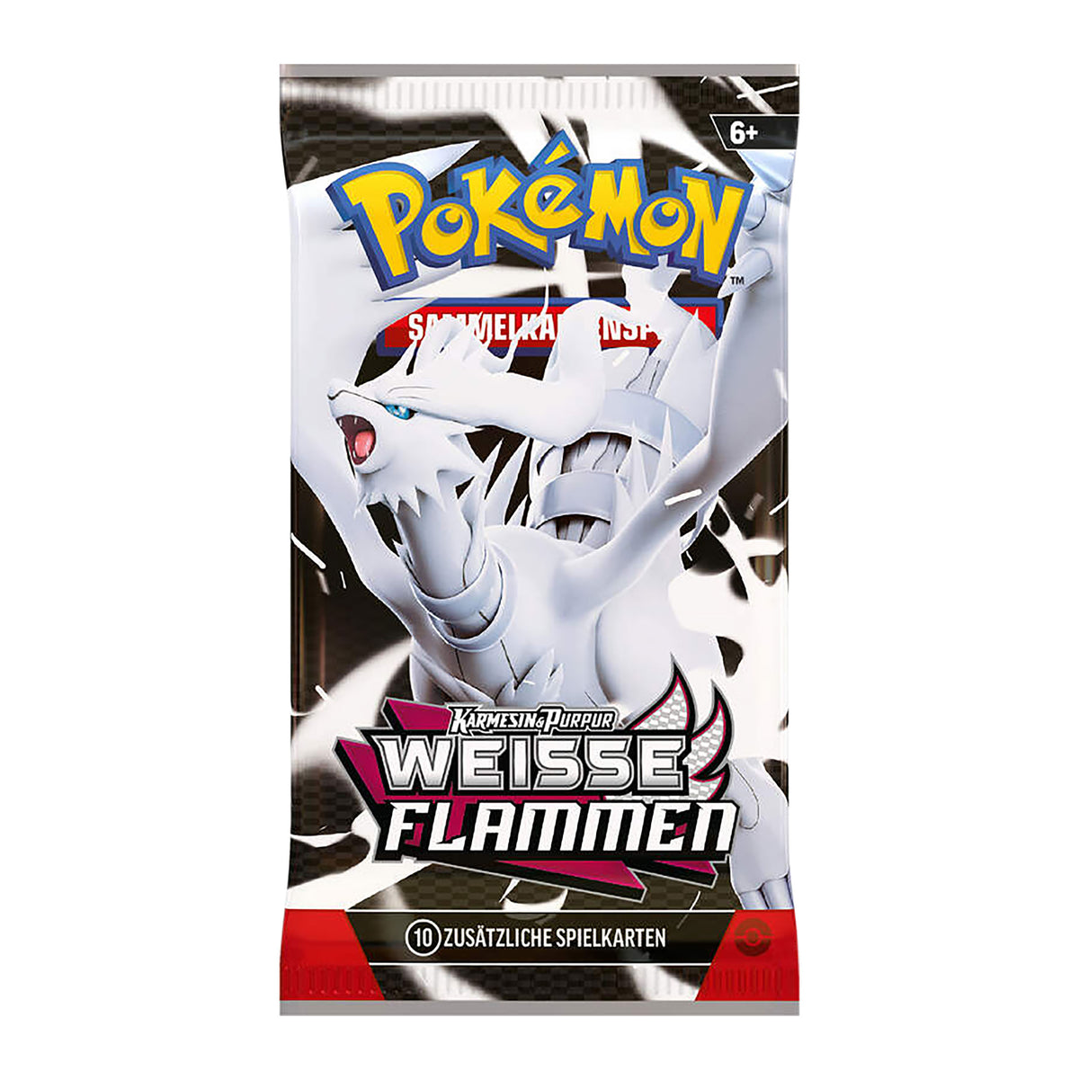 Zdjęcie produktu Pokemon - Szkarłat i Purpura Biała Flama Top-Trener-Box