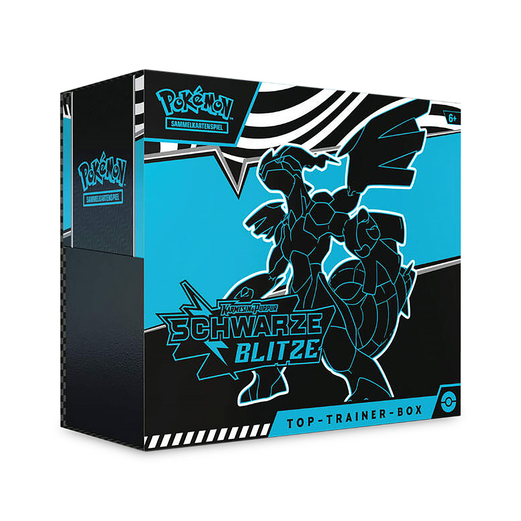 Zdjęcie produktu Pokemon - Szkarłat i Purpura Czarny Błysk Top-Trener-Box