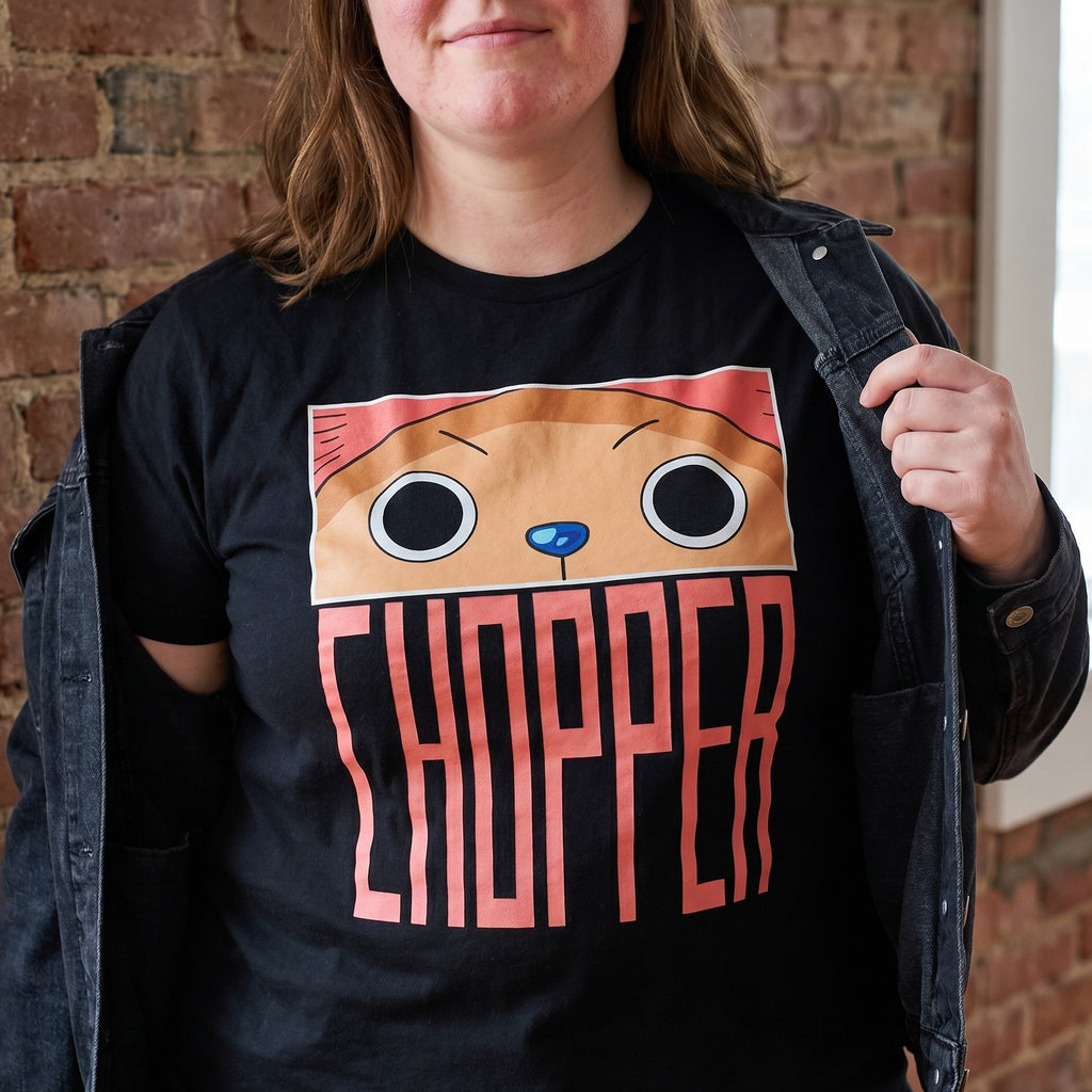 Zdjęcie produktu One Piece - Tony Chopper Eyes T-Shirt czarne