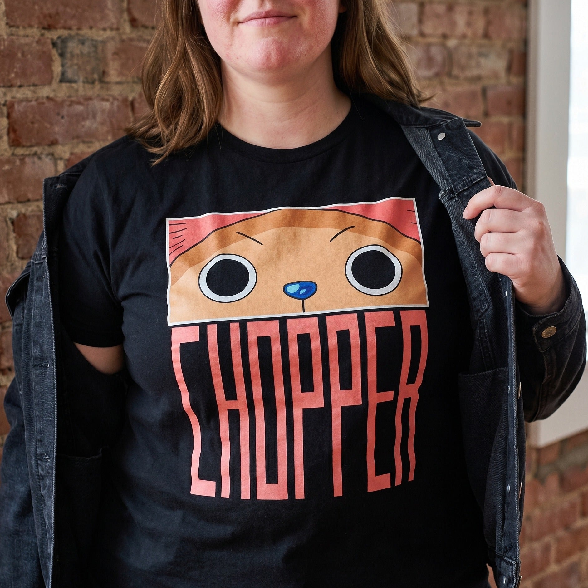 Zdjęcie produktu One Piece - Tony Chopper Eyes T-Shirt czarne