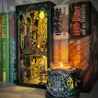 Product image Darkness Common Room Book Nook Wooden Model Kit for Harry Potter Fans