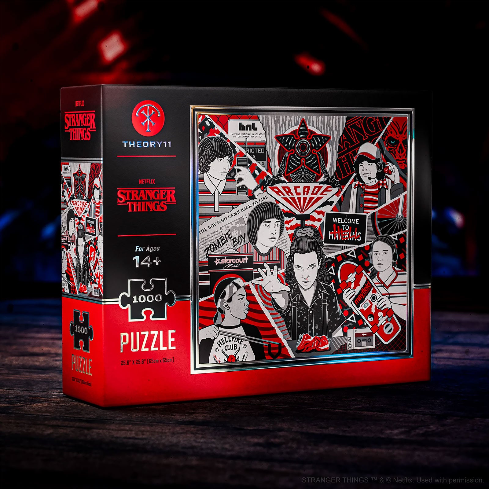 Zdjęcie produktu Stranger Things - Puzzle Premium Upside Down