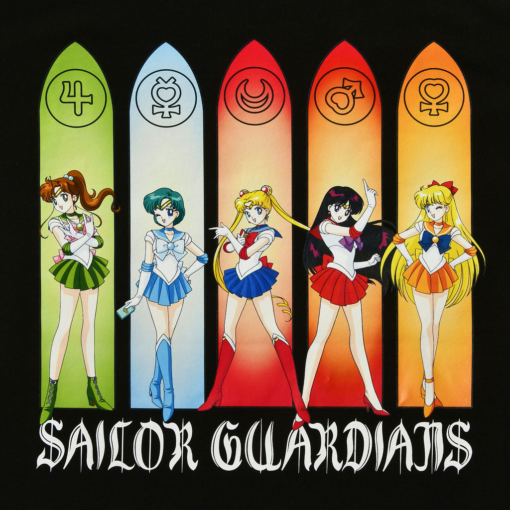 Zdjęcie produktu Sailor Moon - Sailor Guardians Inner Senshi T-shirt czarny