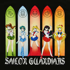 Zdjęcie produktu Sailor Moon - Sailor Guardians Inner Senshi T-shirt czarny