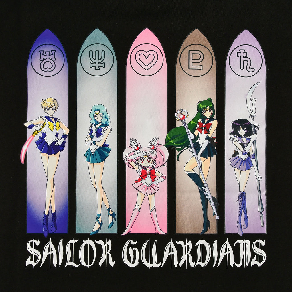 Zdjęcie produktu Sailor Moon - Sailor Guardians Outer Senshi czarna koszulka