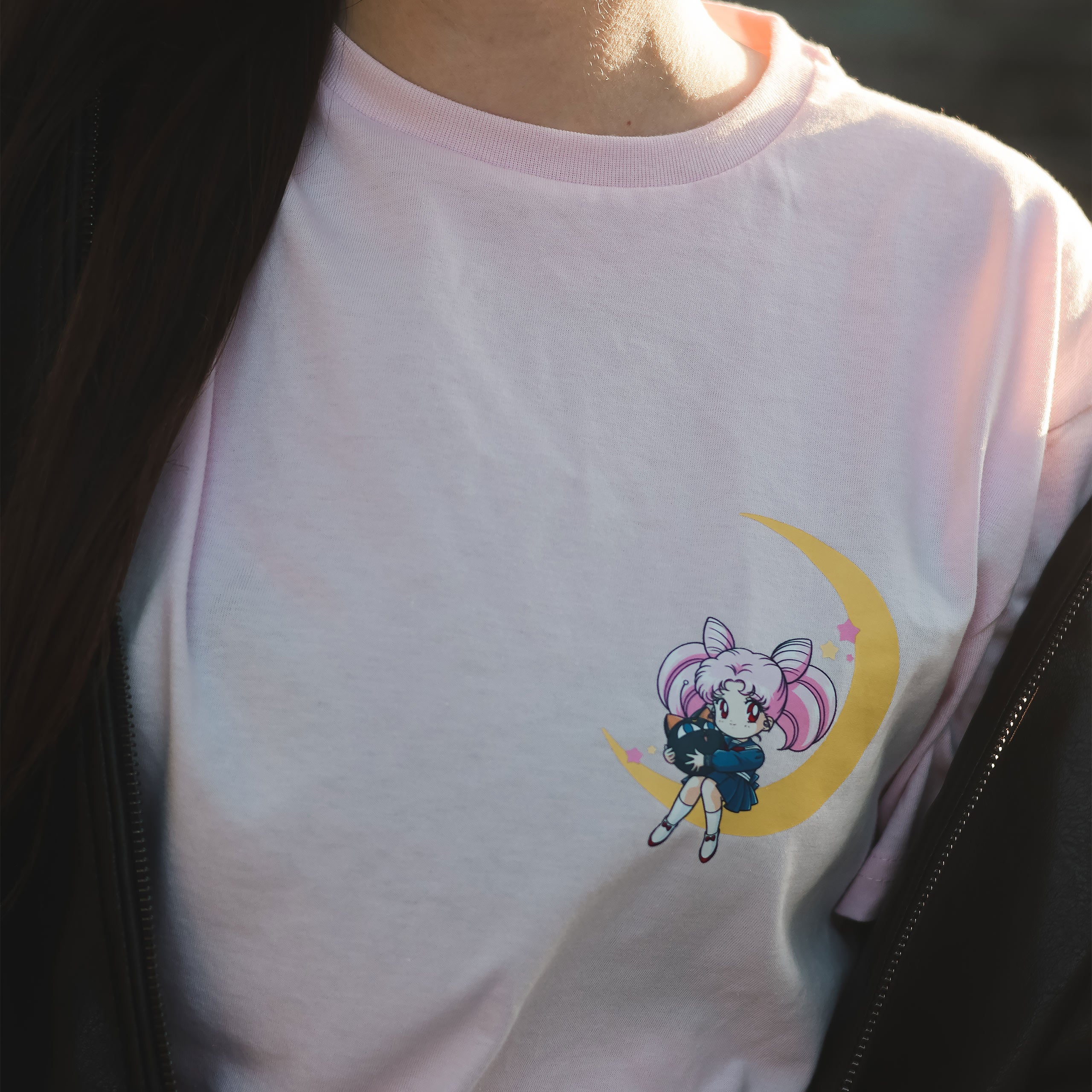 Zdjęcie produktu Sailor Moon Chibiusa T-shirt różowy