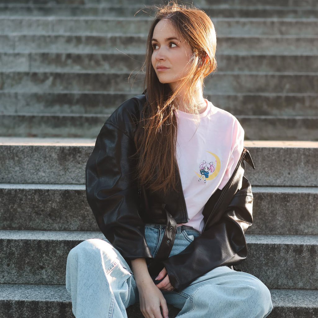 Zdjęcie produktu Sailor Moon Chibiusa T-shirt różowy