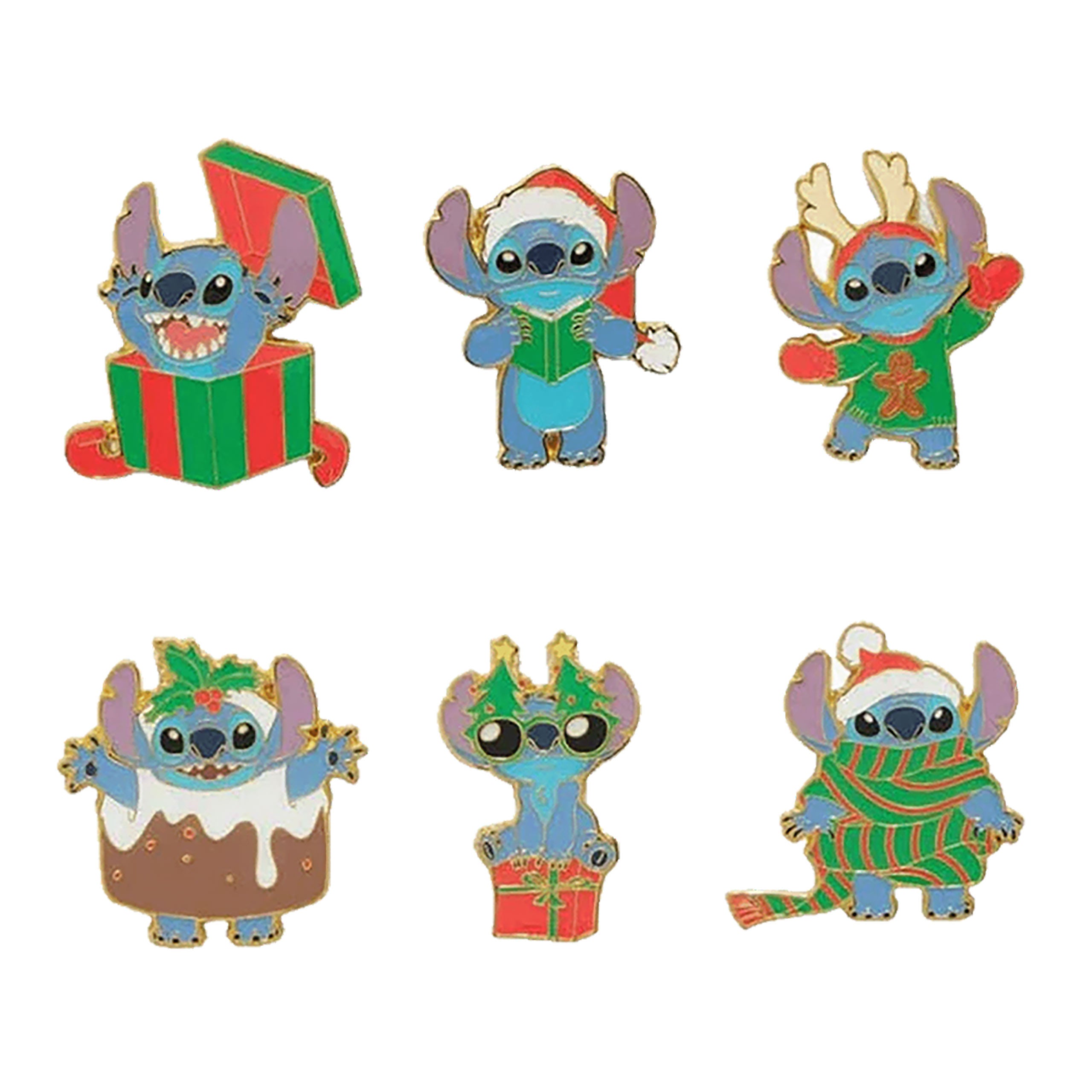 Zdjęcie produktu Lilo & Stitch - Świąteczny tajemniczy pin