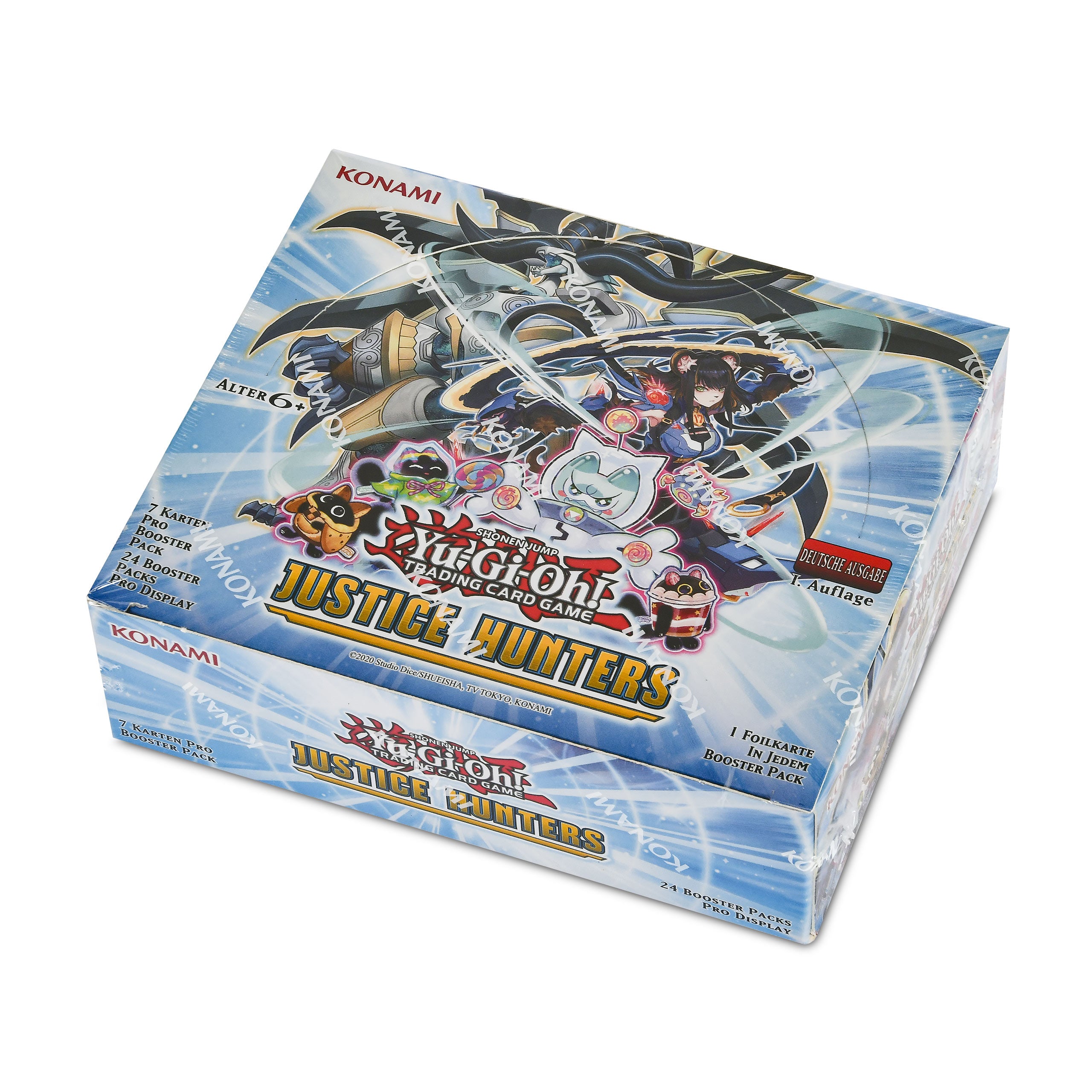 Zdjęcie produktu Yu-Gi-Oh! - Justice Hunters Display Boosterów Kolekcjonerskich Niemiecka Wersja