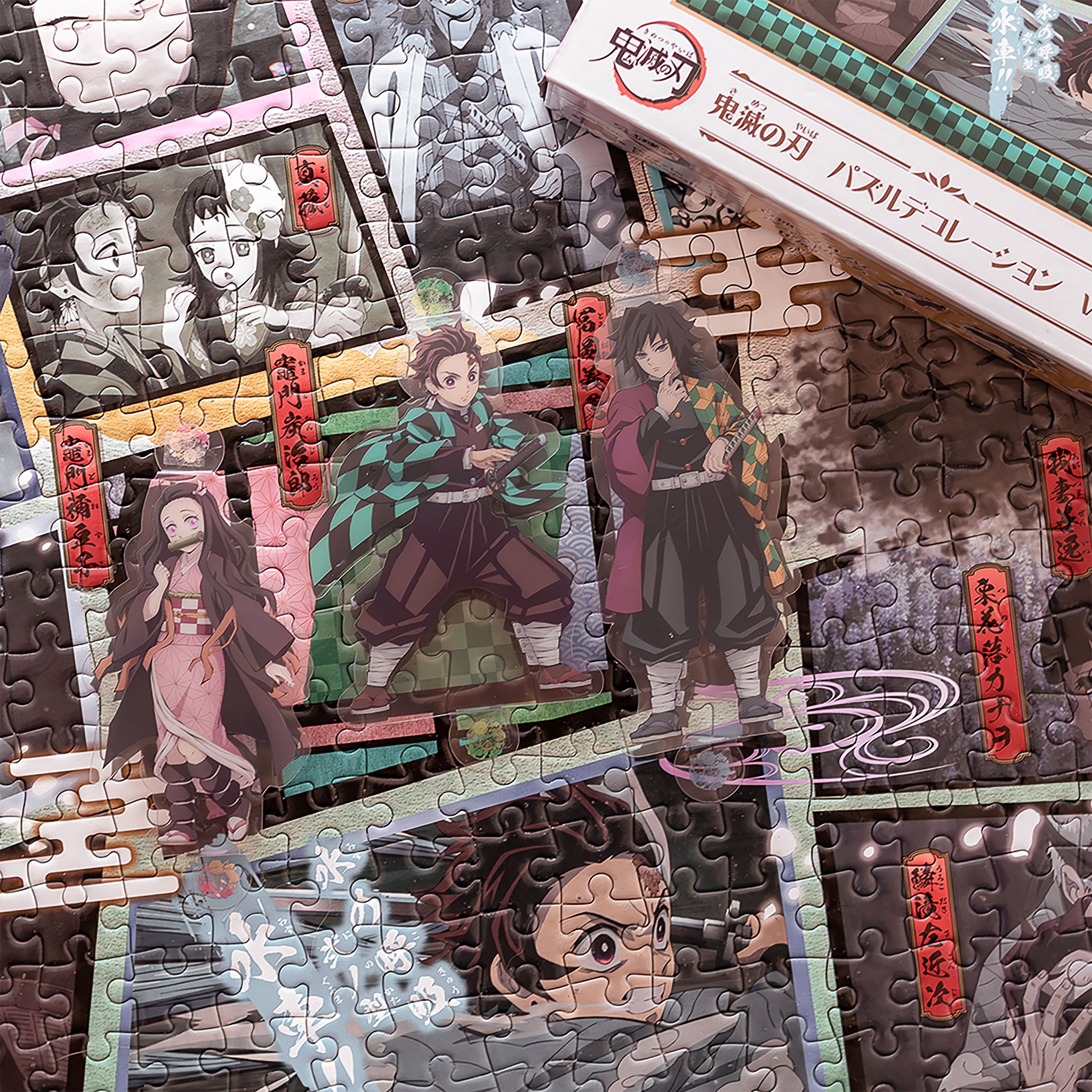 Zdjęcie produktu Demon Slayer - Nezuko i Tanjiro Puzzle Pop-Up 500 elementów