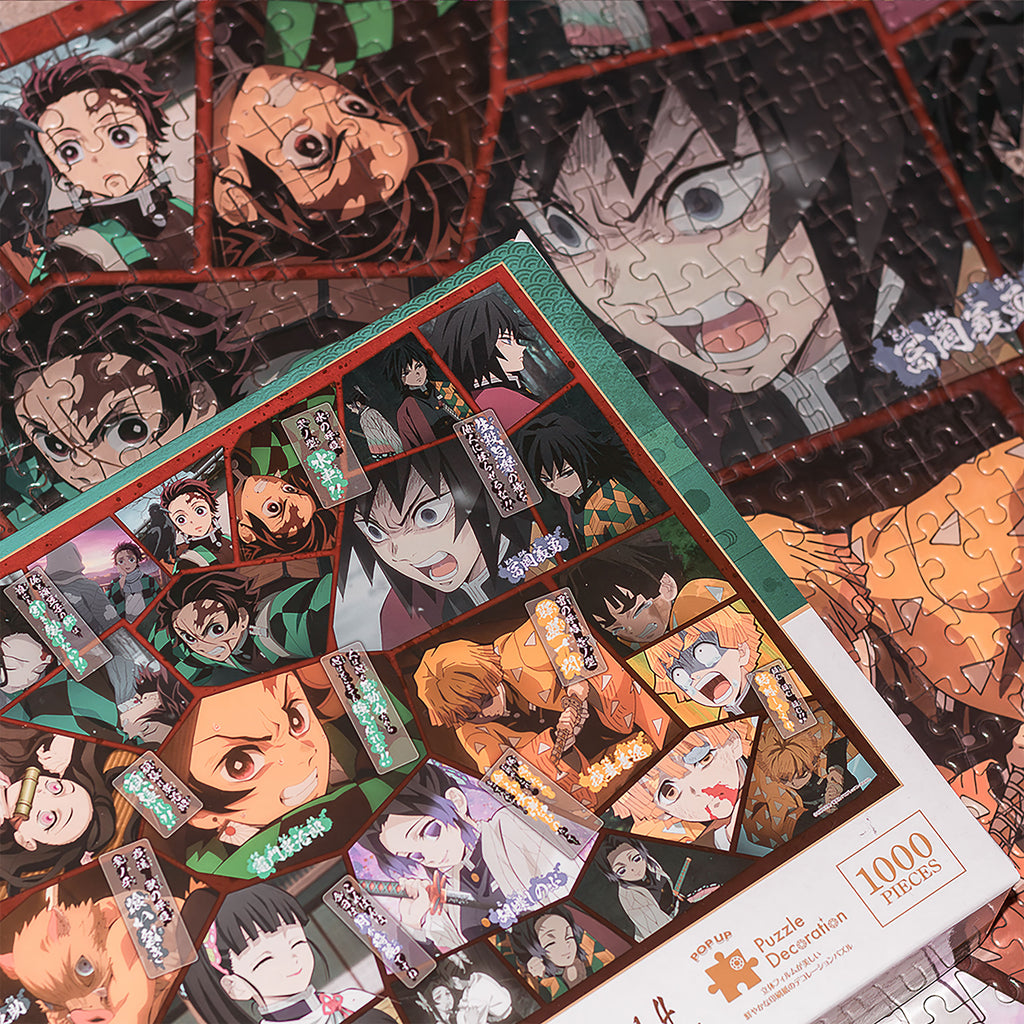 Zdjęcie produktu Demon Slayer - Ikoniczne bitwy Puzzle Pop-Up 1000 elementów Vol. 4