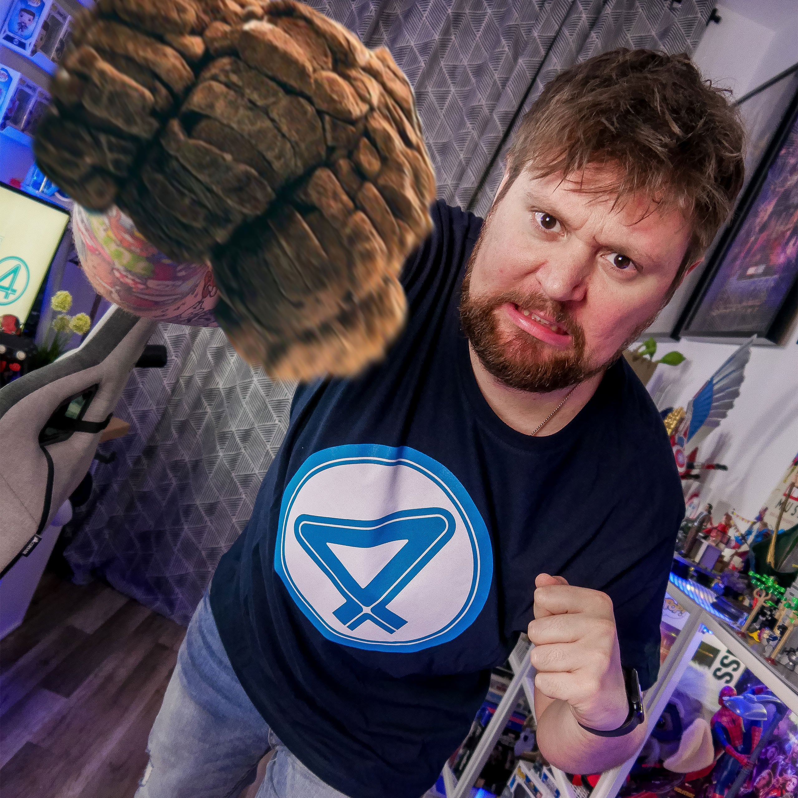 Zdjęcie produktu Fantastic Four - Emblem T-Shirt czarny