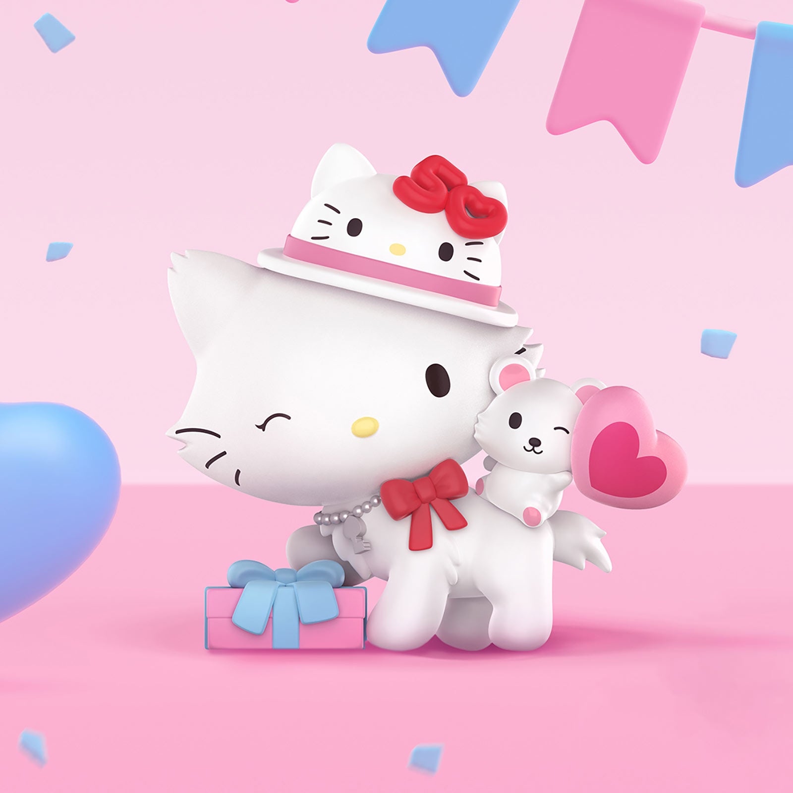 Zdjęcie produktu Sanrio - Postacie Hello Kitty 50th Anniversary Series POP MART Mystery Figurka