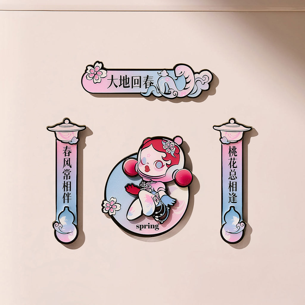 Zdjęcie produktu Seria Wealthy Snake's New Year Celebration POP MART Mystery Magnet