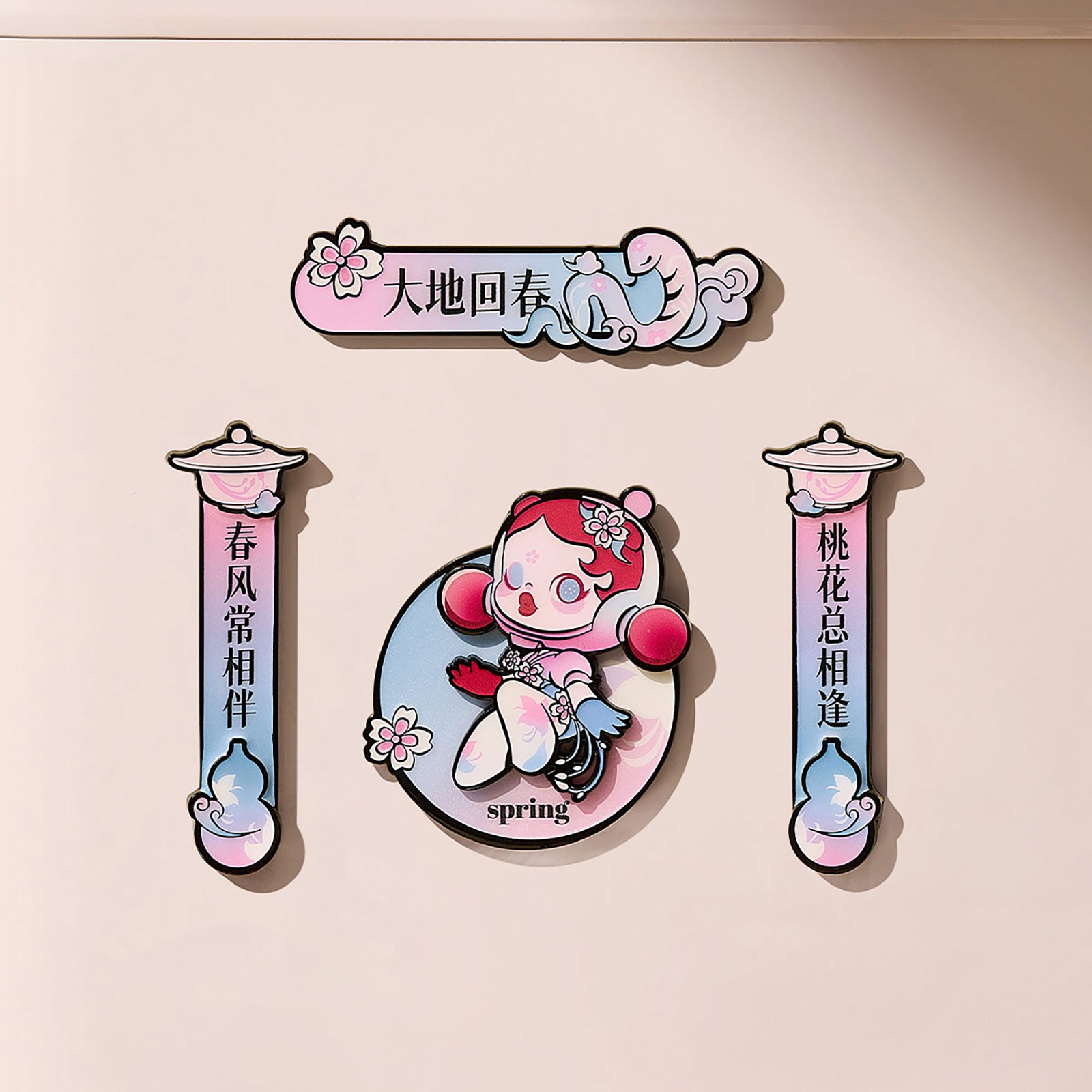 Zdjęcie produktu Seria Wealthy Snake's New Year Celebration POP MART Mystery Magnet