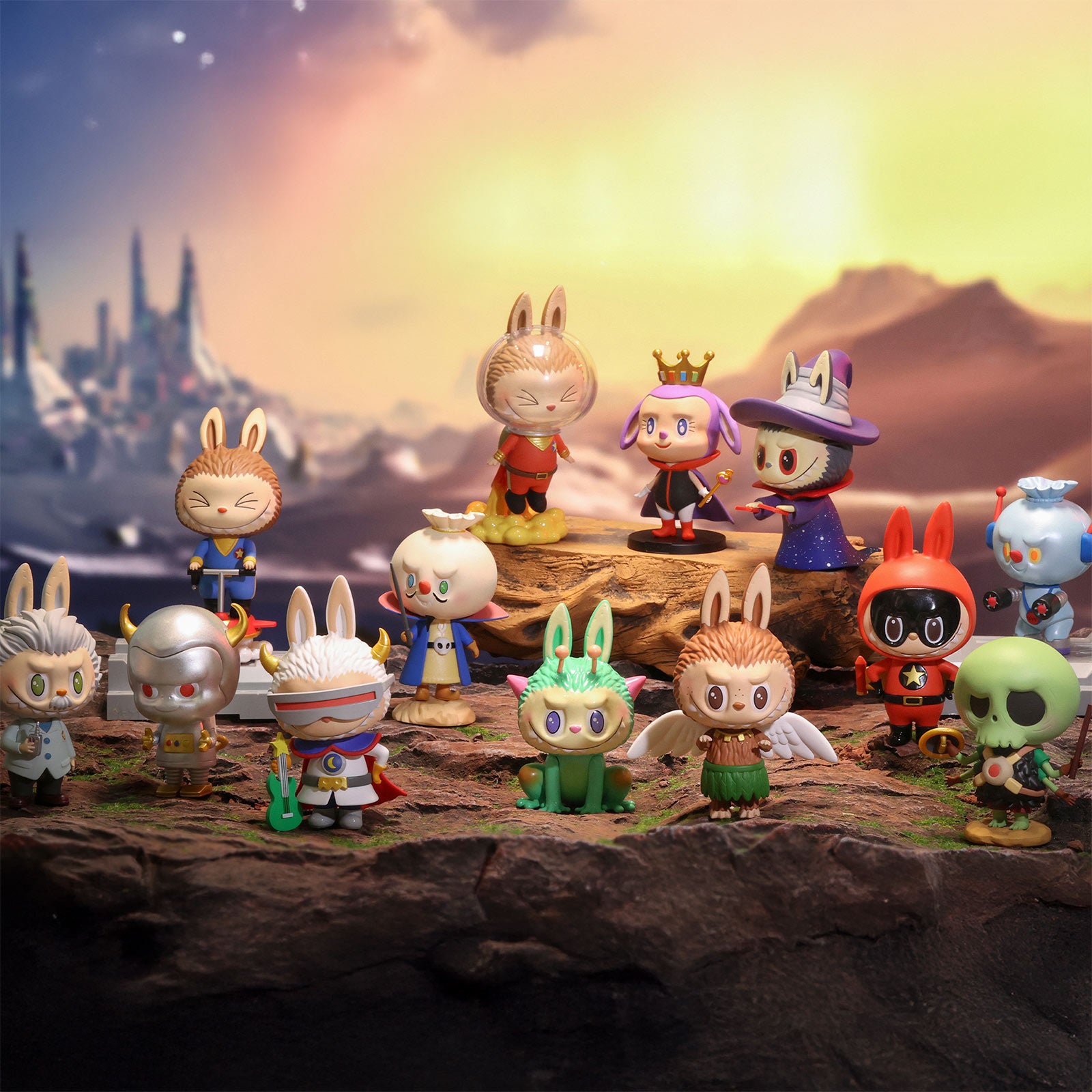 Zdjęcie produktu Labubu - The Monsters Space Adventures Series POP MART Mystery Figur Display