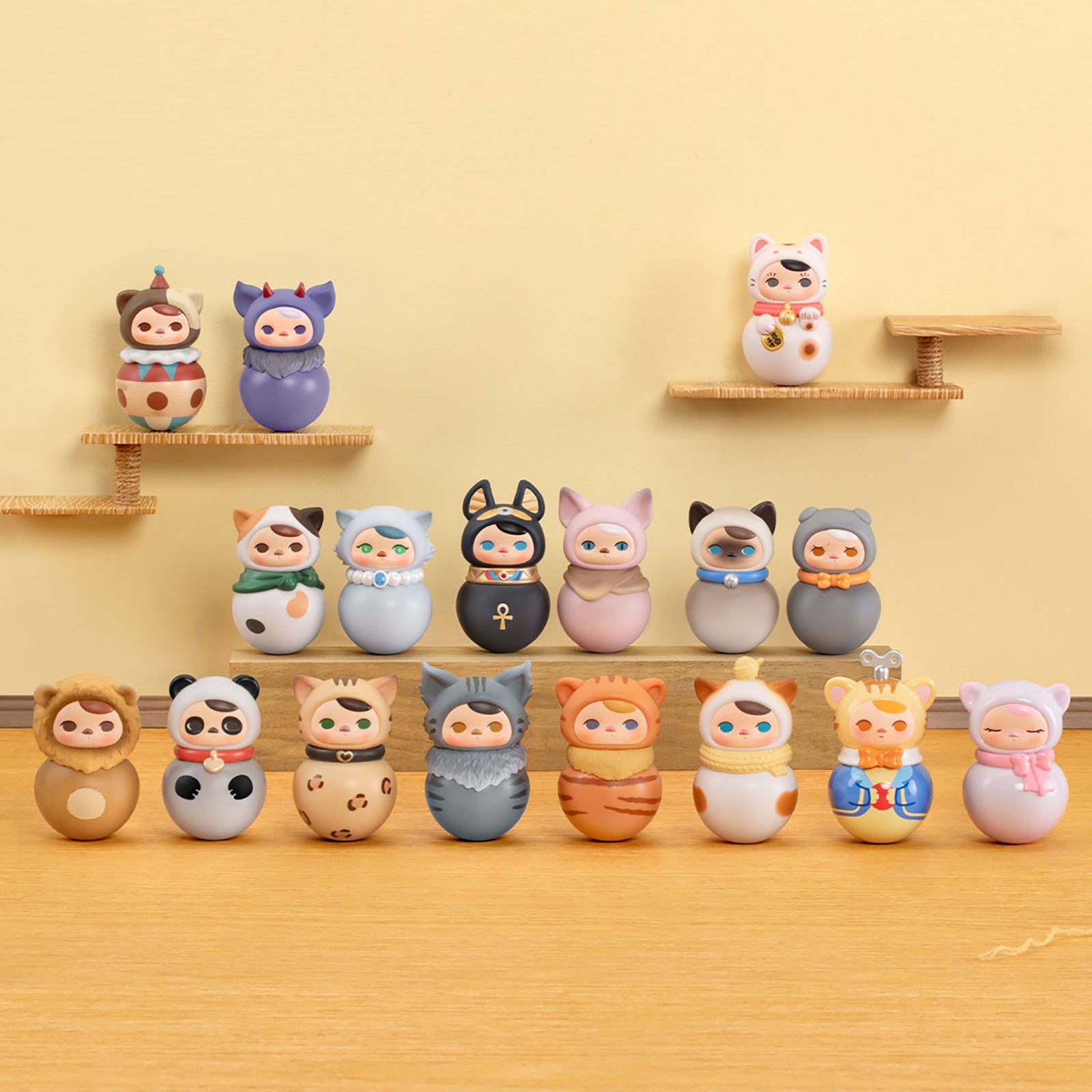 Zdjęcie produktu Pucky - Roly-Poly Kitty Series POP MART Mystery Figurka