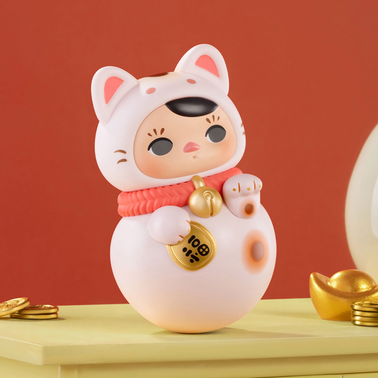 Zdjęcie produktu Pucky - Roly-Poly Kitty Series POP MART Mystery Figurka