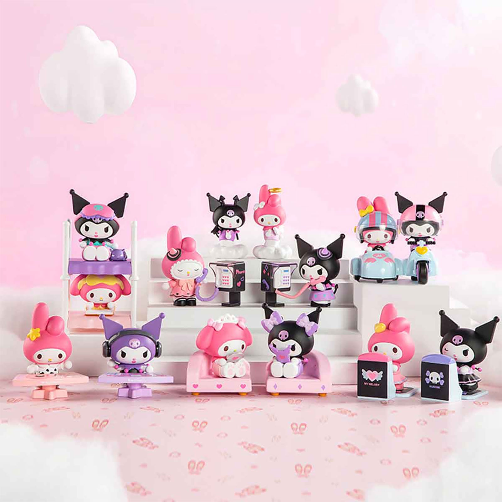 Zdjęcie produktu Sanrio - Characters Sweet Besties Series POP MART Mystery Figurki Display