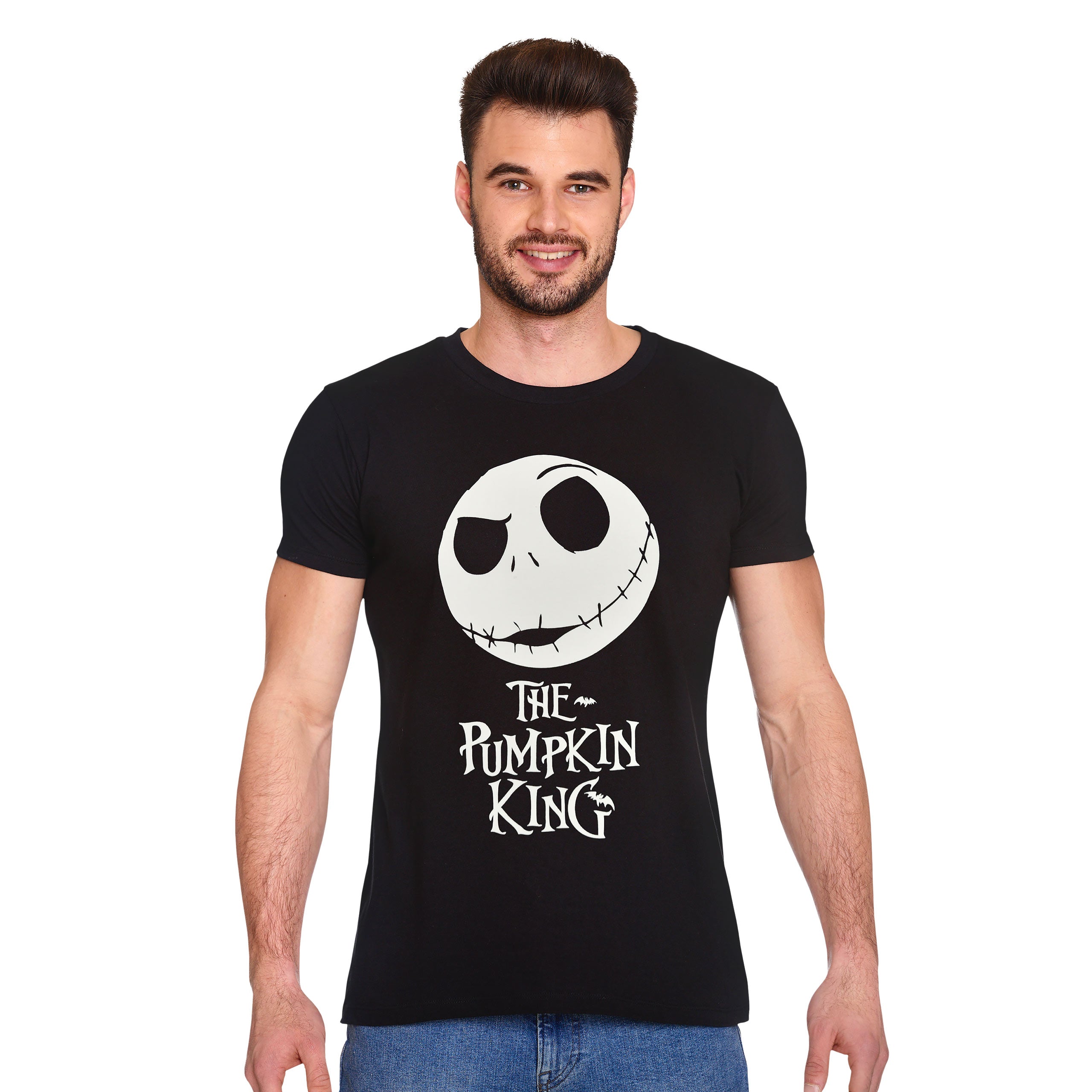 Zdjęcie produktu Nightmare Before Christmas - The Pumpkin King T-Shirt czarne