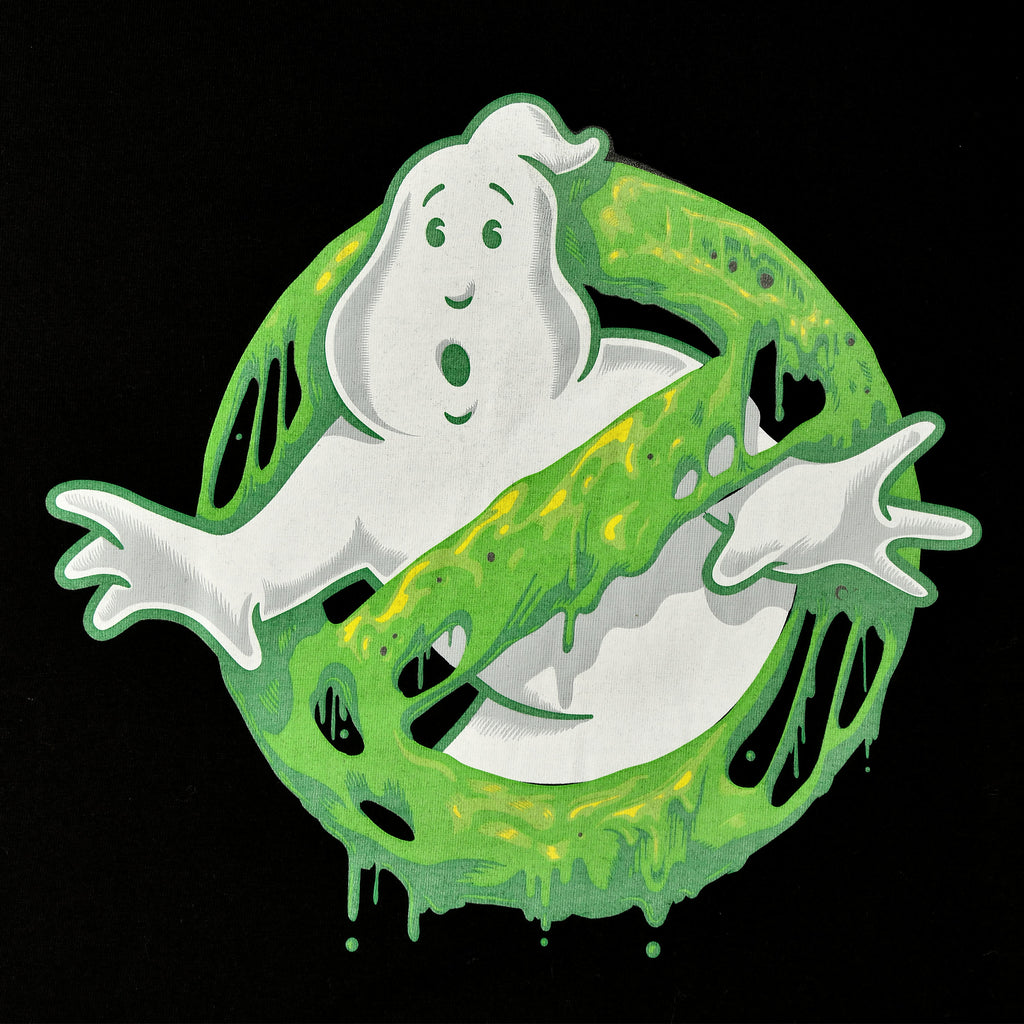 Zdjęcie produktu Ghostbusters - Koszulka Glow in the Dark Slime Logo Czarna
