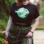 Zdjęcie produktu Ghostbusters - Koszulka Glow in the Dark Slime Logo Czarna