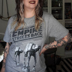 Zdjęcie produktu Star Wars - Imperium kontratakuje T-shirt szary