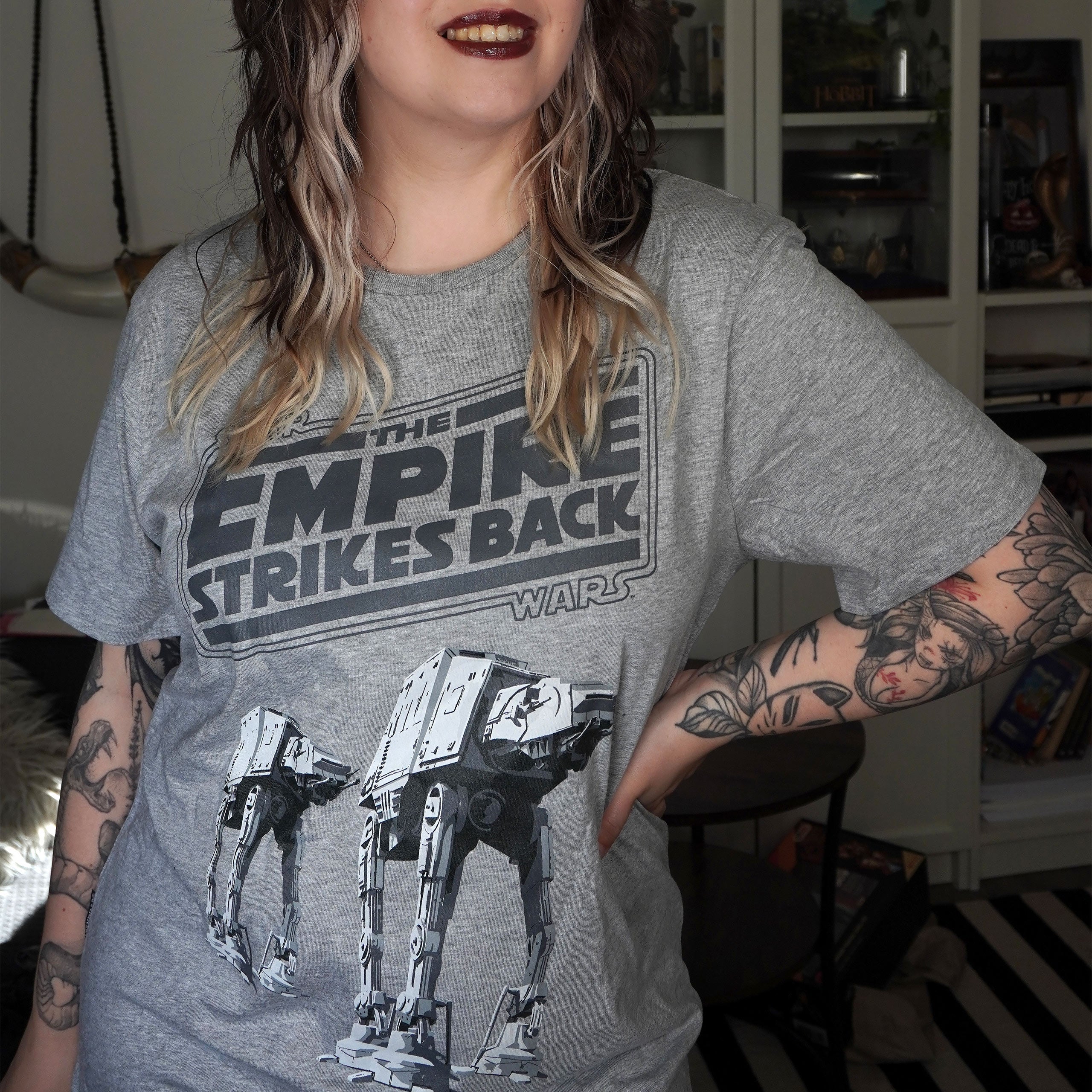 Zdjęcie produktu Star Wars - Imperium kontratakuje T-shirt szary