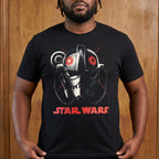 Zdjęcie produktu Star Wars - Andor T-shirt hełm TIE Avenger czarny